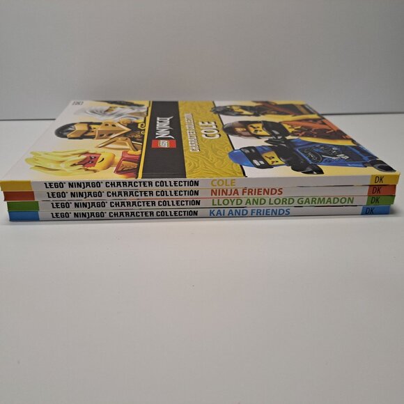 4 Lego Ninjago Character Book Collection Cole, Kai, Lloyd, Ninja Friends DK Publ - Picture 2 of 9